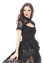 Load image into Gallery viewer, Gothic lace knitted T-shirt TW149 - Gothlolibeauty