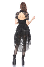 Load image into Gallery viewer, Gothic lace knitted T-shirt TW149 - Gothlolibeauty