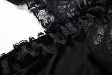 Load image into Gallery viewer, Gothic lace knitted T-shirt TW149 - Gothlolibeauty