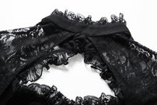 Load image into Gallery viewer, Gothic lace knitted T-shirt TW149 - Gothlolibeauty