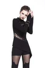 Load image into Gallery viewer, Gothic sexy lace hollow T-shirt TW174 - Gothlolibeauty