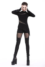 Load image into Gallery viewer, Gothic sexy lace hollow T-shirt TW174 - Gothlolibeauty