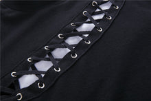 Load image into Gallery viewer, Gothic sexy lace hollow T-shirt TW174 - Gothlolibeauty