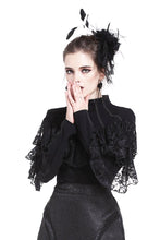 Load image into Gallery viewer, Punk lacey knitted T-shirt TW176 - Gothlolibeauty
