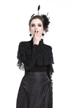 Load image into Gallery viewer, Punk lacey knitted T-shirt TW176 - Gothlolibeauty