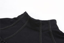 Load image into Gallery viewer, Punk lacey knitted T-shirt TW176 - Gothlolibeauty