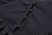 Load image into Gallery viewer, Punk lacey knitted T-shirt TW176 - Gothlolibeauty
