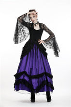Load image into Gallery viewer, Gothic gorgeous lace horn sleeves T-shirt TW188 - Gothlolibeauty