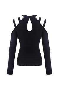 Punk daily wear long sleeves T-shirt TW197 - Gothlolibeauty