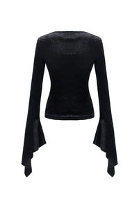 Gothic victorian Black and red T-shirt TW216 - Gothlolibeauty