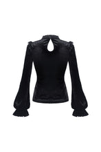 Load image into Gallery viewer, Black gothic lolita cute T-shirt  TW218 - Gothlolibeauty