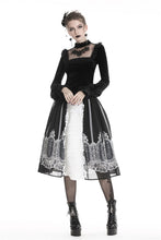 Load image into Gallery viewer, Black gothic lolita cute T-shirt  TW218 - Gothlolibeauty