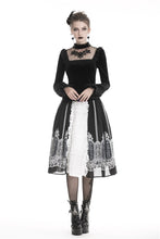Load image into Gallery viewer, Black gothic lolita cute T-shirt  TW218 - Gothlolibeauty