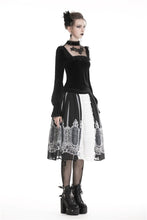 Load image into Gallery viewer, Black gothic lolita cute T-shirt  TW218 - Gothlolibeauty