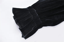 Load image into Gallery viewer, Black gothic lolita cute T-shirt  TW218 - Gothlolibeauty