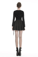 Load image into Gallery viewer, Punk rock hooded long sleeves top T-shirt  TW236 - Gothlolibeauty