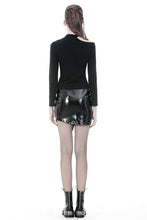Load image into Gallery viewer, Punk hollow one shoulder sexy T-shirt TW240 - Gothlolibeauty