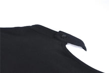Load image into Gallery viewer, Punk hollow one shoulder sexy T-shirt TW240 - Gothlolibeauty