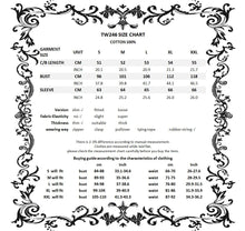 Load image into Gallery viewer, Steampunk off-shoulders bandage waist T-shirt top TW246 - Gothlolibeauty