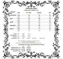 Load image into Gallery viewer, Punk women hollow chest short sleeves T-shirt TW259 - Gothlolibeauty