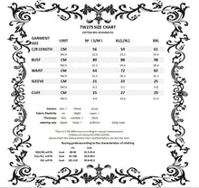 Load image into Gallery viewer, Punk asymmetrical design sexy shoulder T-shirt TW275 - Gothlolibeauty