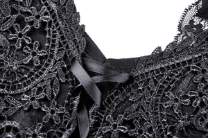 Women's elegant lace sleeves T-shirt TW297