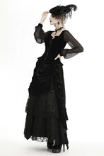 Load image into Gallery viewer, Women&#39;s deep V lace up velvet T-shirt TW298