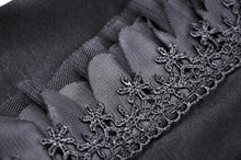 Load image into Gallery viewer, Gothic gorgeous butterfly sexy mesh collar top TW300