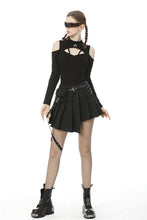 Load image into Gallery viewer, Punk rock crescent moon top TW307
