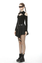 Load image into Gallery viewer, Punk rock crescent moon top TW307