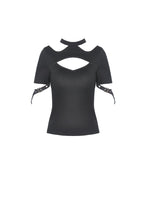 Load image into Gallery viewer, Punk sexy hollow out street fashion top TW308