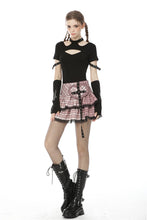 Load image into Gallery viewer, Punk sexy hollow out street fashion top TW308