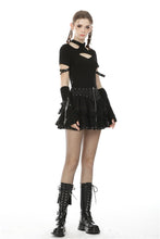 Load image into Gallery viewer, Punk sexy hollow out street fashion top TW308