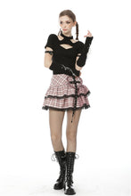 Load image into Gallery viewer, Punk sexy hollow out street fashion top TW308