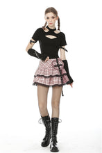 Load image into Gallery viewer, Punk sexy hollow out street fashion top TW308