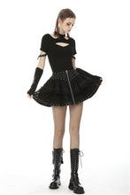 Load image into Gallery viewer, Punk sexy hollow out street fashion top TW308