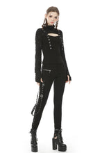 Load image into Gallery viewer, Punk decadent eyelet T-shirt TW318