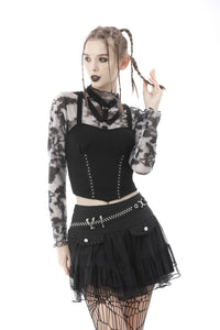 Alternative dye high neck daily top TW368