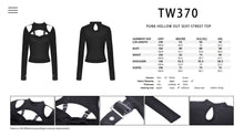 Load image into Gallery viewer, Punk hollow out sexy street top TW370