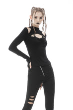 Load image into Gallery viewer, Punk hollow out sexy street top TW370