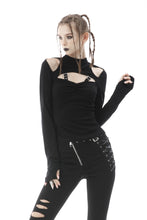 Load image into Gallery viewer, Punk hollow out sexy street top TW370