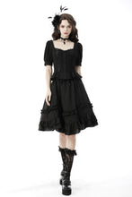 Load image into Gallery viewer, Gothic lolita delicate rope button top TW389