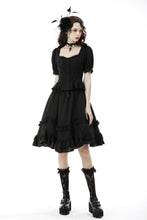 Load image into Gallery viewer, Gothic lolita delicate rope button top TW389