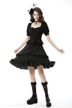 Load image into Gallery viewer, Gothic lolita delicate rope button top TW389