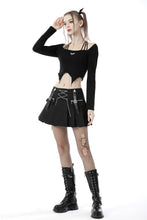 Load image into Gallery viewer, Rock girl around neck top TW395