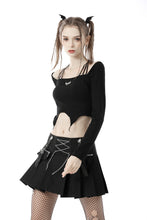 Load image into Gallery viewer, Rock girl around neck top TW395