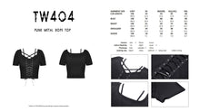 Load image into Gallery viewer, Punk metal rope top TW404