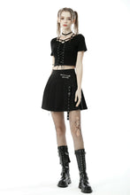 Load image into Gallery viewer, Punk metal rope top TW404