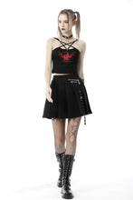 Load image into Gallery viewer, Wings of death star halter crop top TW406