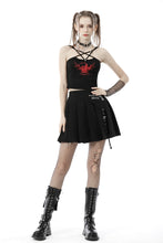 Load image into Gallery viewer, Wings of death star halter crop top TW406